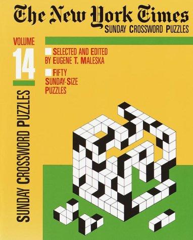 New York Times Sunday Crossword Puzzles, Volume 14