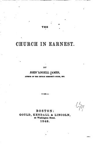 The Church in Earnest