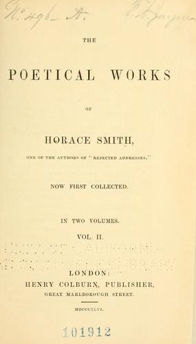The poetical works