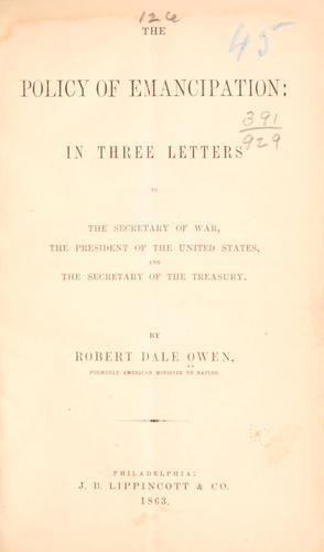 The policy of emancipation