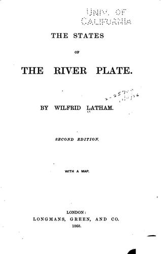 The States of the River Plate