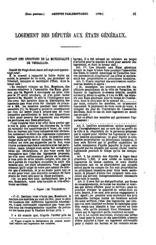 Archives parlementaires de 1787 à 1860: recueil complet des débats ...
