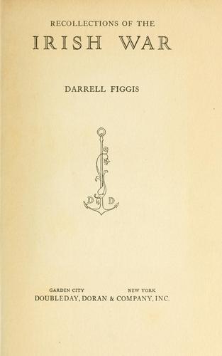 Recollections of the Irish war