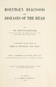 Roentgen diagnosis of diseases of the head
