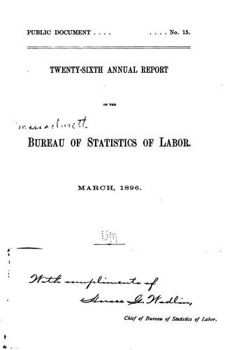 Annual Report on the Statistics of Labor ..