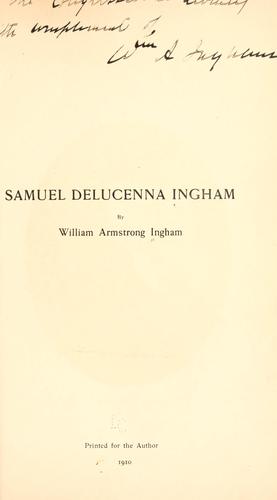Samuel Delucenna Ingham