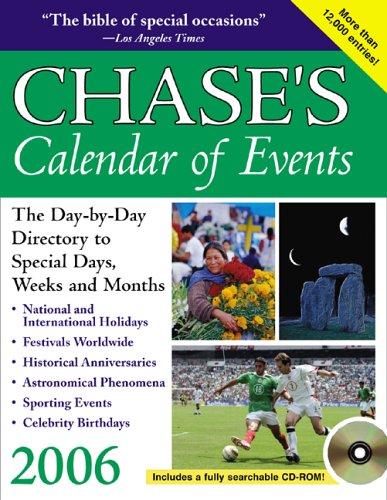 Chase's Calendar of Events 2006 with CD-ROM (Chase's Calendar of Events)