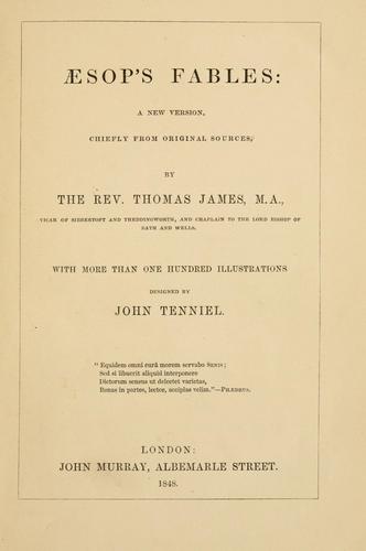 Æsop's fables