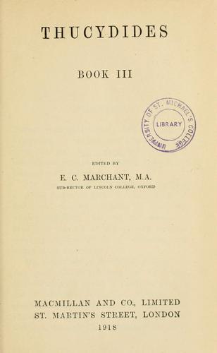 Thucydides book III