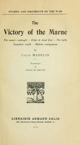 The victory of the Marne
