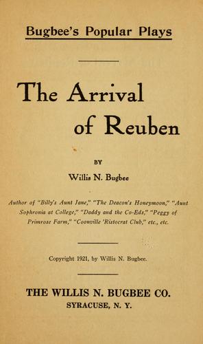 The arrival of Reuben ..