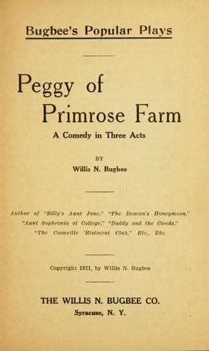 Peggy of Primrose Farm ..