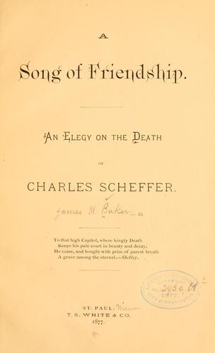 A song of friendship
