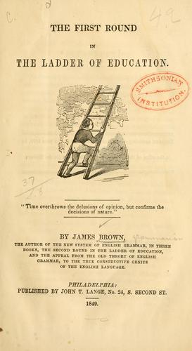 The first round in the ladder of education ..