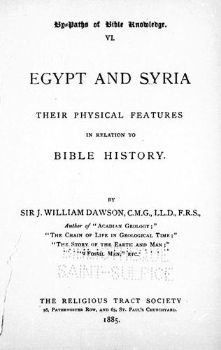 Egypt and Syria