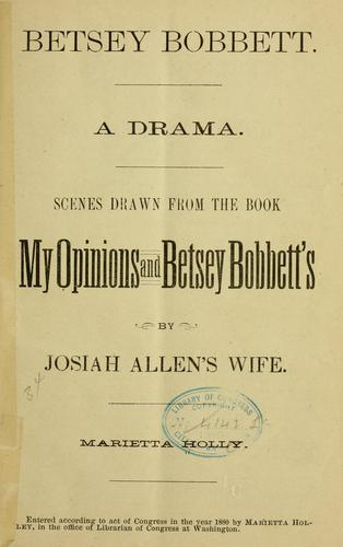 Betsey Bobbett