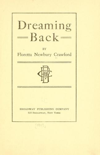 Dreaming back
