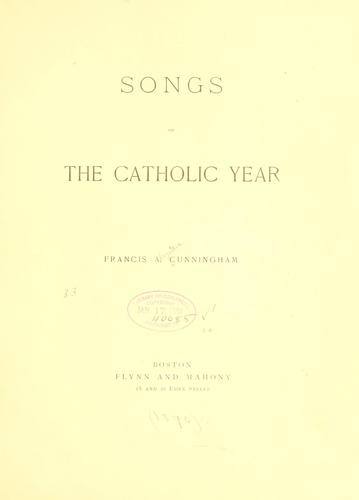 Songs of the Catholic year