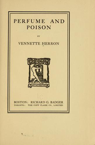 Perfume and poison