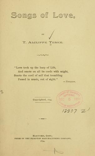 Songs of love