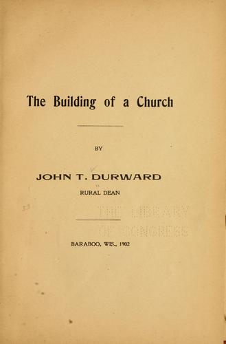The building of a church