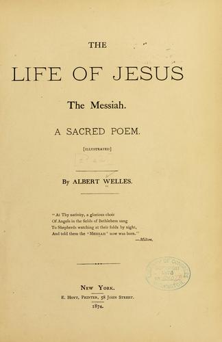 The life of Jesus