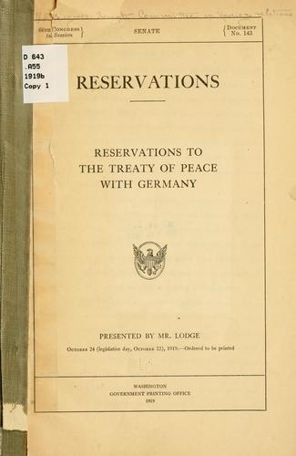 Reservations