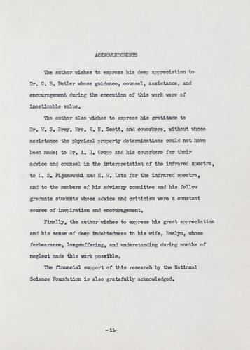 A study of electronic interactions in certain vinyl ethers
