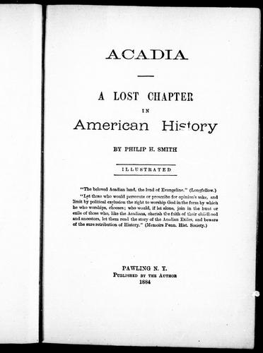 Acadia