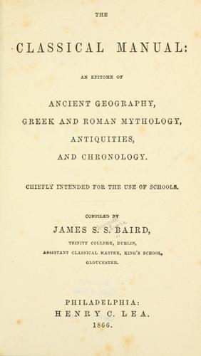 The classical maunual