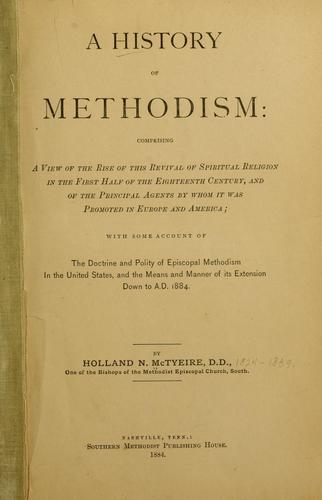 A history of Methodism