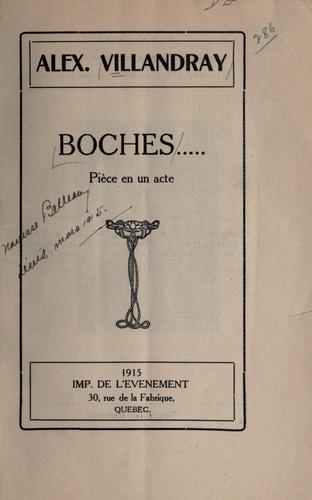 Boches ..