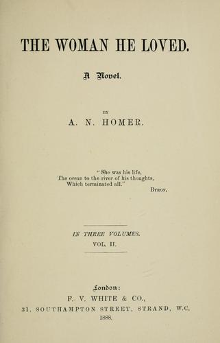 The woman he loved