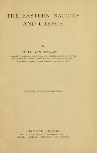 The eastern nations and Greece