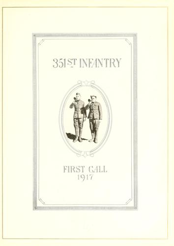 351st infantry ..