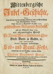 Wittenbergische Jubel-Geschichte