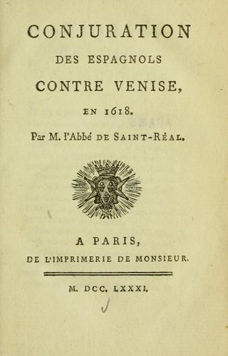 Conjuration des Espagnols contre Venise, en 1618