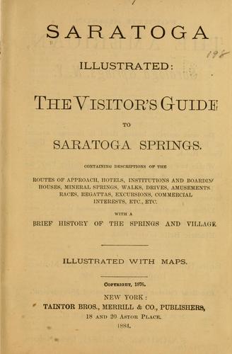 Saratoga illustrated