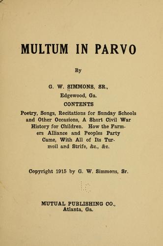 Multum in parvo