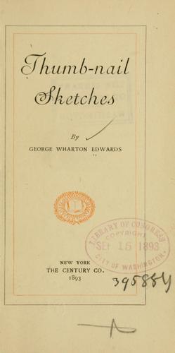 Thumb-nail sketches