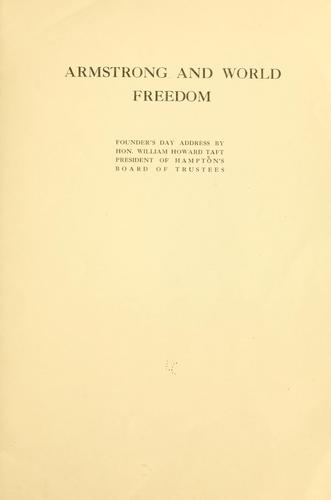 Armstrong and world freedom