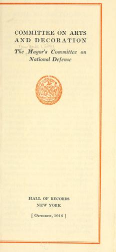 Committee on arts and decoration