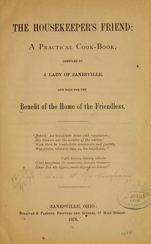 The housekeeper's friend