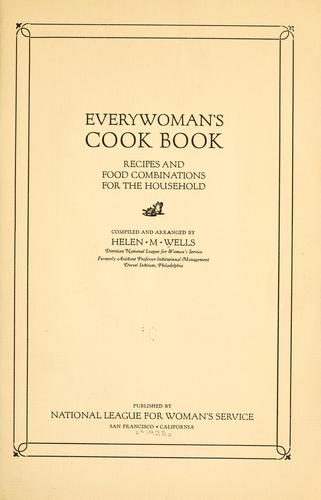 Everywoman's cook book