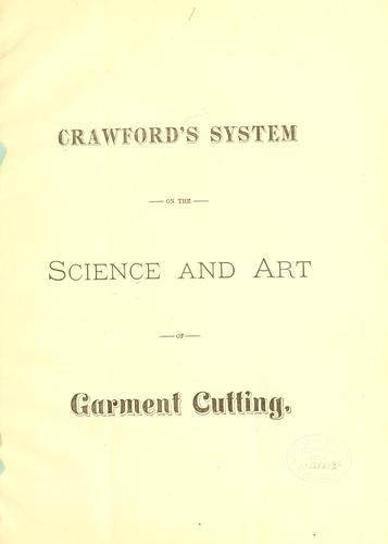 Crawford's system on the science and art of garment cutting