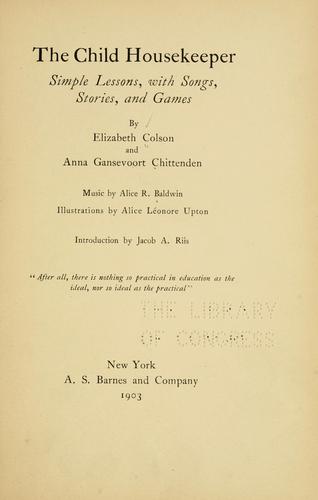 The child housekeeper