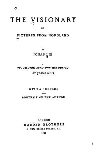 The Visionary: Or, Pictures from Nordland