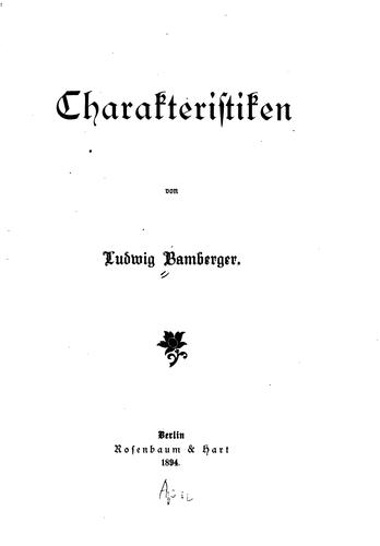 Charakteristiken