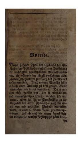 Lehrbuch der Geschichte der Philosophie und einer kritischen Literatur derselben.