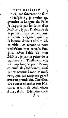 Les veillées de Thessalie.